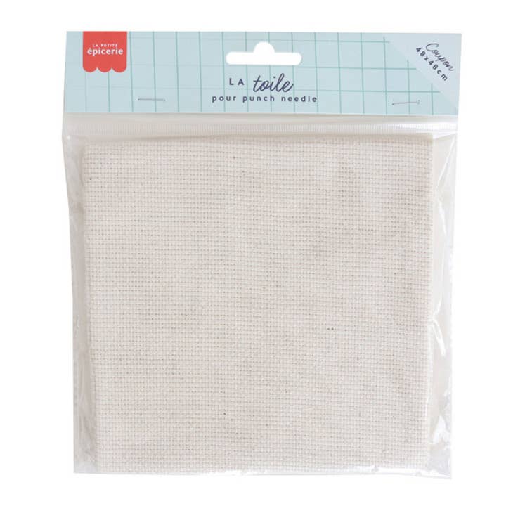 La Petite Épicerie - Wholesale Craft Supplies - Punch Needle canvas coupon - 48 x 48 cm