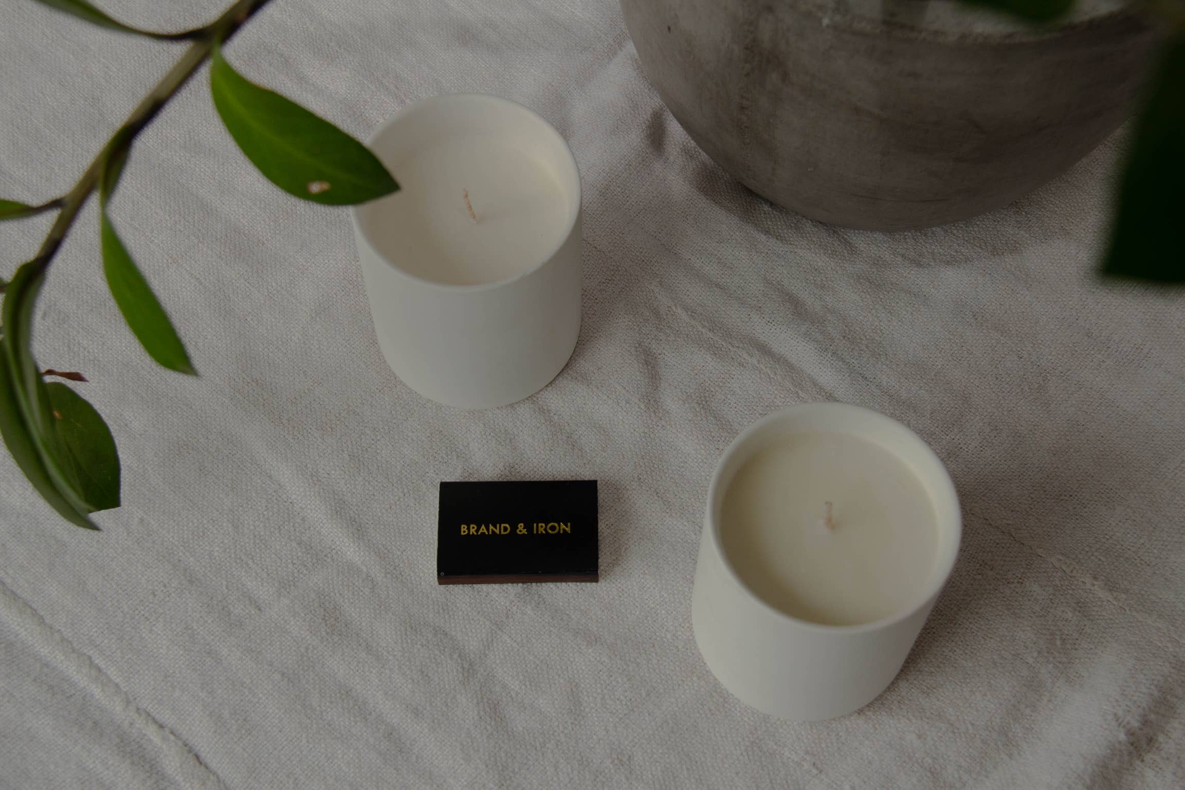 Brand & Iron - Wholesale Jar/Filled Candle - Laconic Collection: Eunoia3