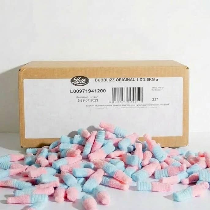 Sour Fizzypop 2.5 kg 5.5 lbs for wholesale by Swedish sweets Wholesale LLC - Swedish Candy
