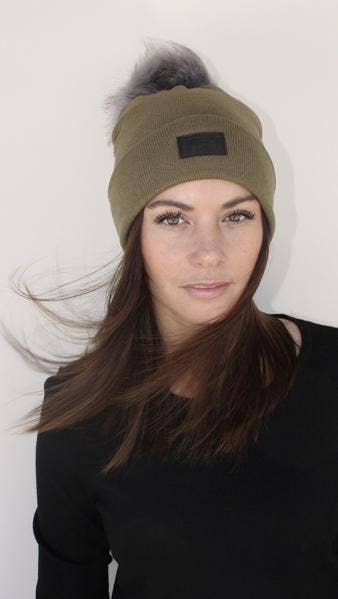 Sweat Active - Wholesale Beanie - Women's - Cashmere And Fur Pom Pom Beanie Hat6