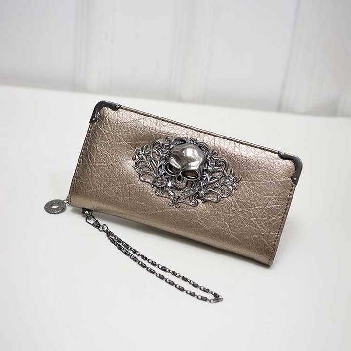 Tourtiwi - Wholesale Wallet - Women's - Fashion Skull Wallet Purse8