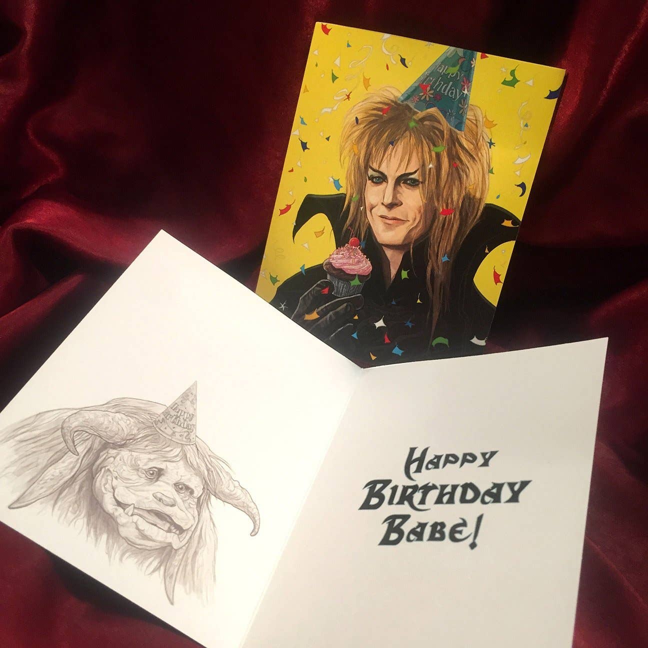 Castle McQuade - Wholesale Birthday Card - JARETH Birthday Card4