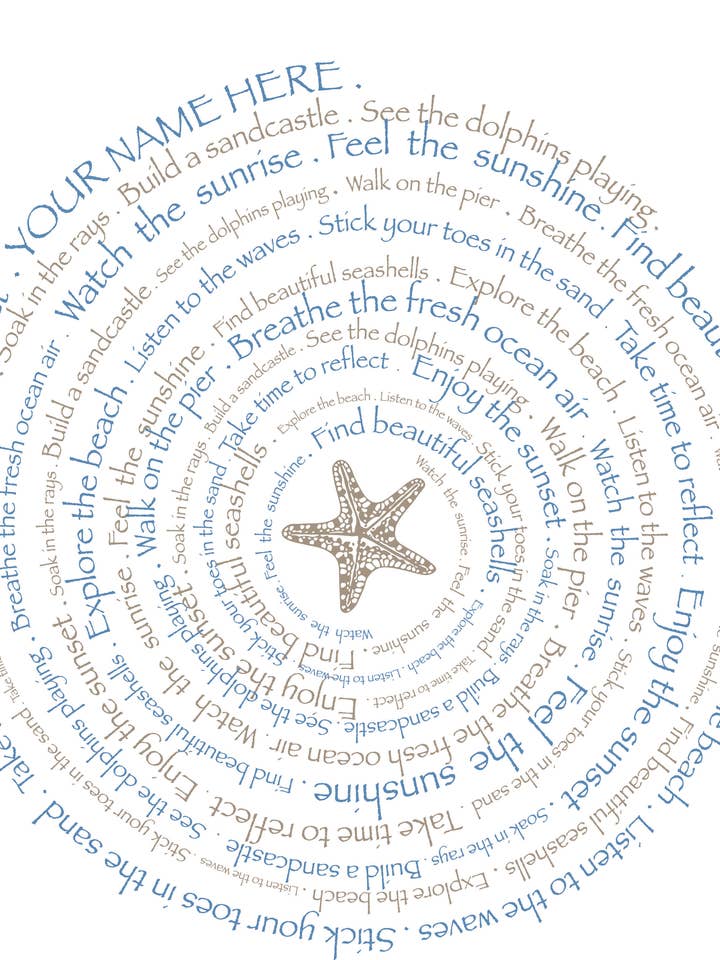 Custom Seaside Spiral Baseball Short Sleeve Tee for wholesale by Ancient Language 97