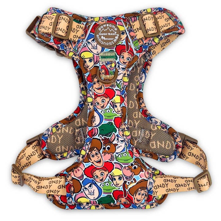 Pawsome Paws - Wholesale Pet Harness - Dog - Disney© Tough Trails™ Harness - Toy Story Friends