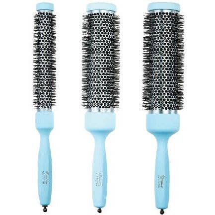 Creative Pro Hair Tools - Wholesale Hair Brush/Comb - Azzurro Italian Ceramic Thermal XL Round Hair Brush - 7.75 I3