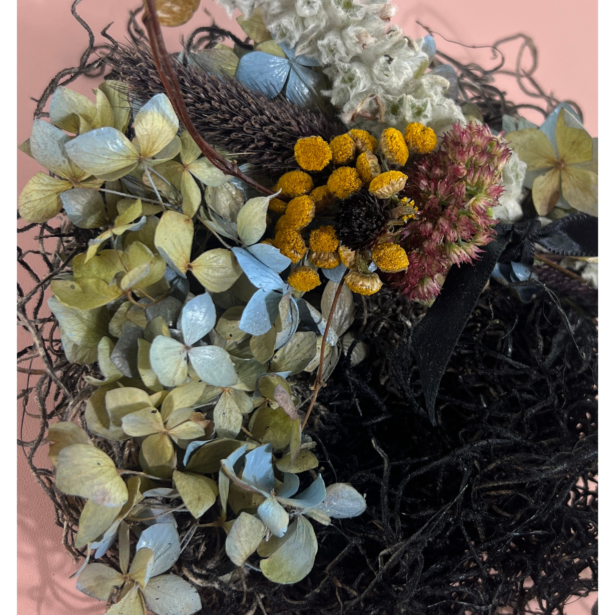 Sow the Magic - Wholesale Dried/Pressed Flowers - Divine Protection Handmade Altar Nest Dried Flower Bird Nest6