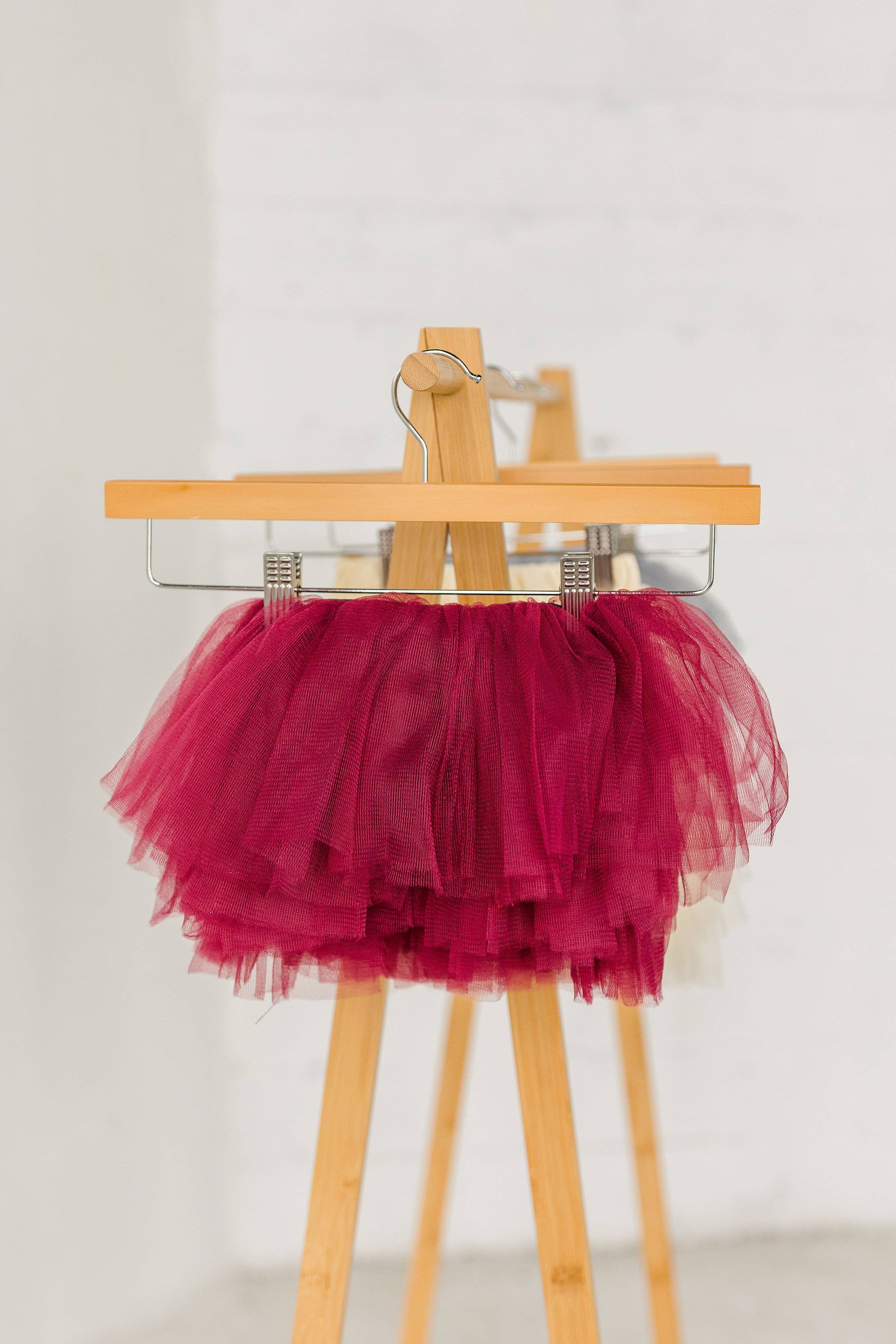 The Glam Goat – wholesale Tutu – Child – Full Layered wine Tutu, Full Tutu Skirt, Deep Red Tutu Skirt5