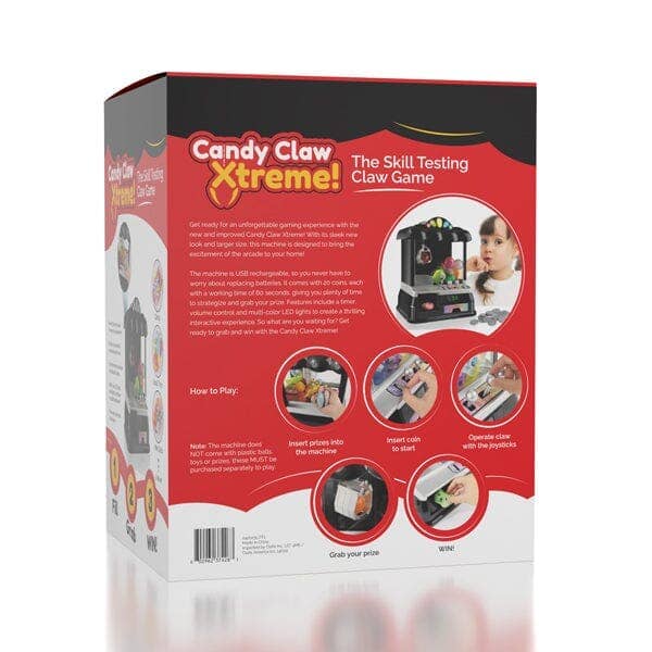 Showcase - Wholesale Classic Toy - Kids - Candy Claw Machine: XTREME! | New Look & Larger Size!