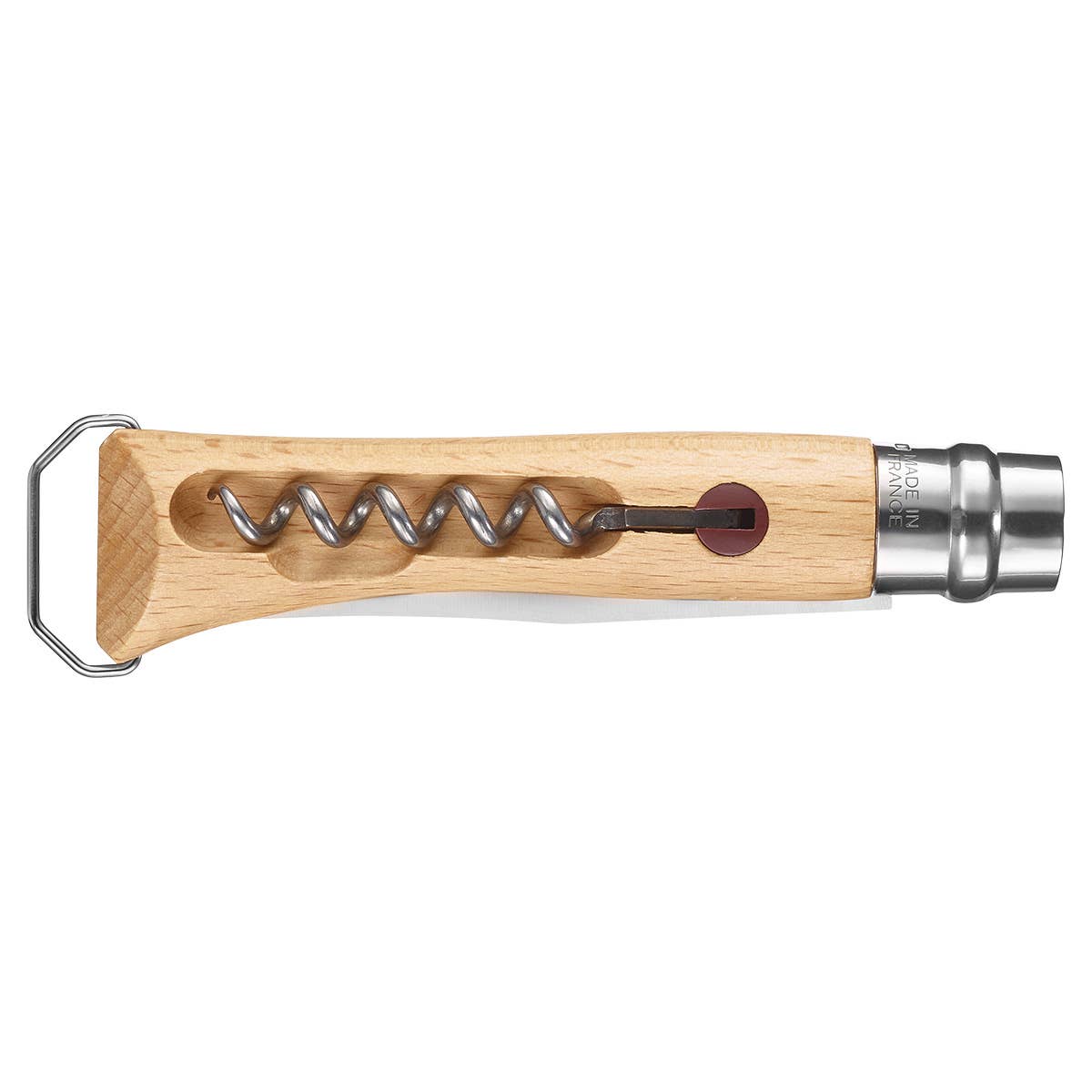 Opinel - Wholesale Bottle/Wine Opener - Blister Pack No.10 Corkscrew with Bottle Opener Knives8