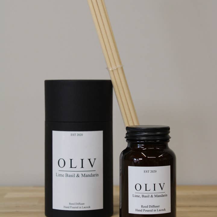 OLIV Homeware – wholesale Reed diffuser – Lime, Basil & Mandarin Natural Need Diffuser 1