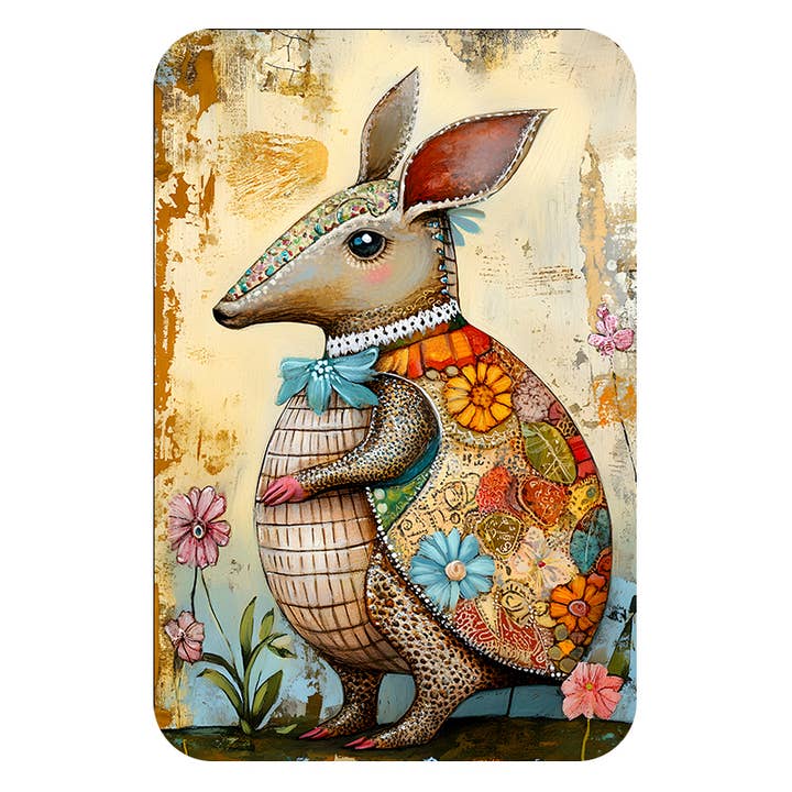 6 GICLEE GREETING CARDS WHIMSICAL QUIRKY ANIMALS SET #2 for wholesale by FINE ART CARDS AND GIFTS