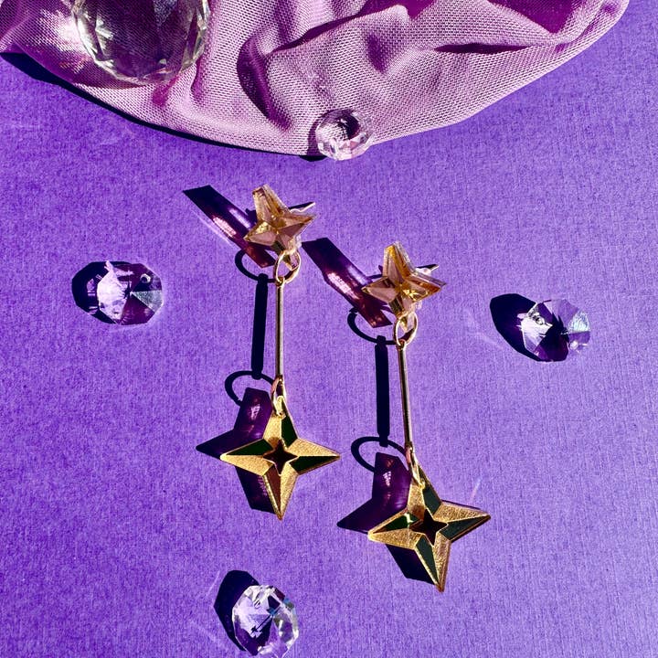 Not Picasso - Wholesale Dangle Earrings - Twinkle Twinkle 1
