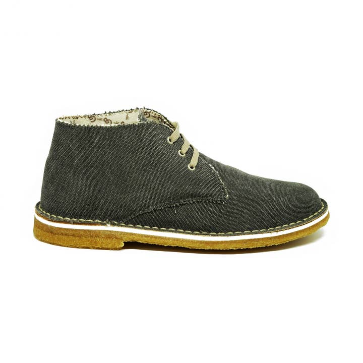 Bottines Bamboo Cane® cod. CB 066-P - GRIS pour la vente par Cannadibambù