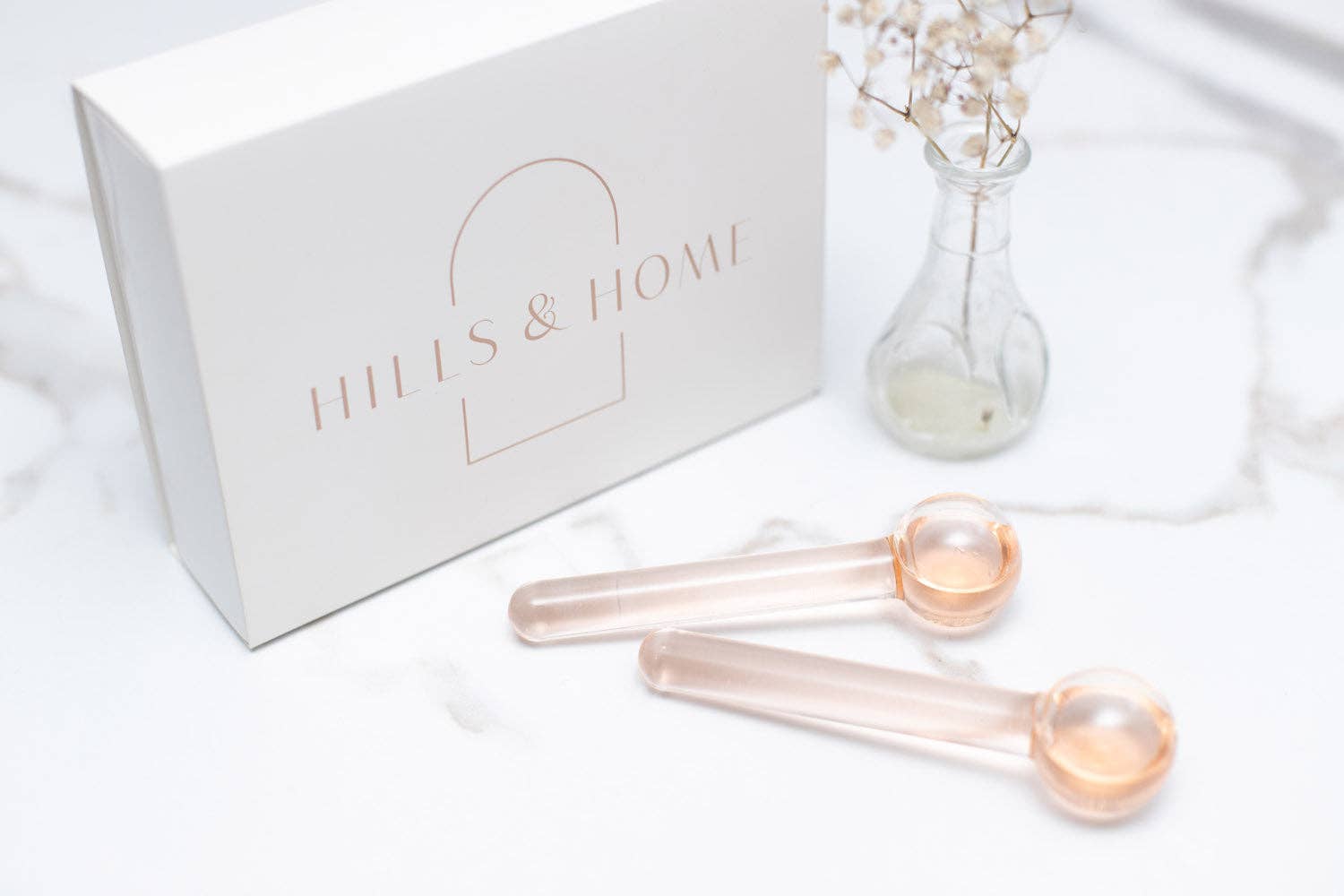 Hills & Home - Wholesale Face/Beauty Roller - Ice Globes for Facials (Set of 2)6