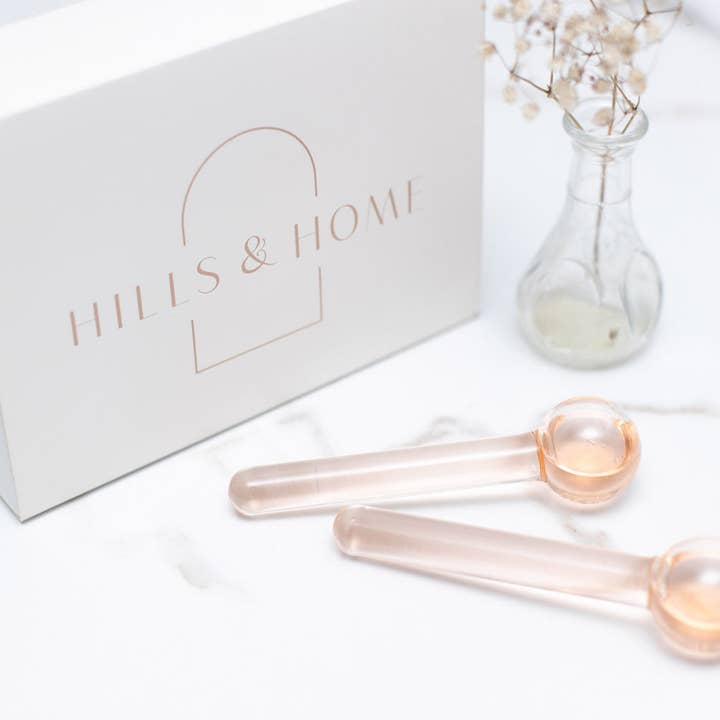 Hills & Home - Wholesale Face/Beauty Roller - Ice Globes for Facials (Set of 2)6