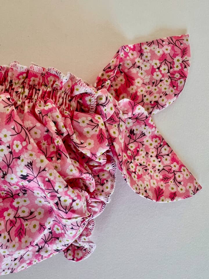 Biquíni em Liberty Betsy Mitsi rosa por atacado de MATHOLIE