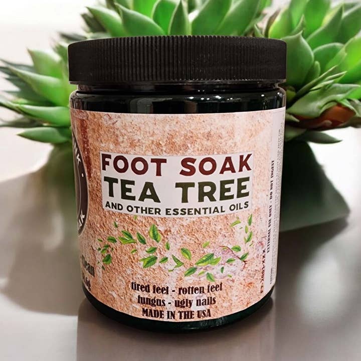 Luxury Foot Soak - Men's Tea Tree (with Menthol) for wholesale by MENO Brands, limited