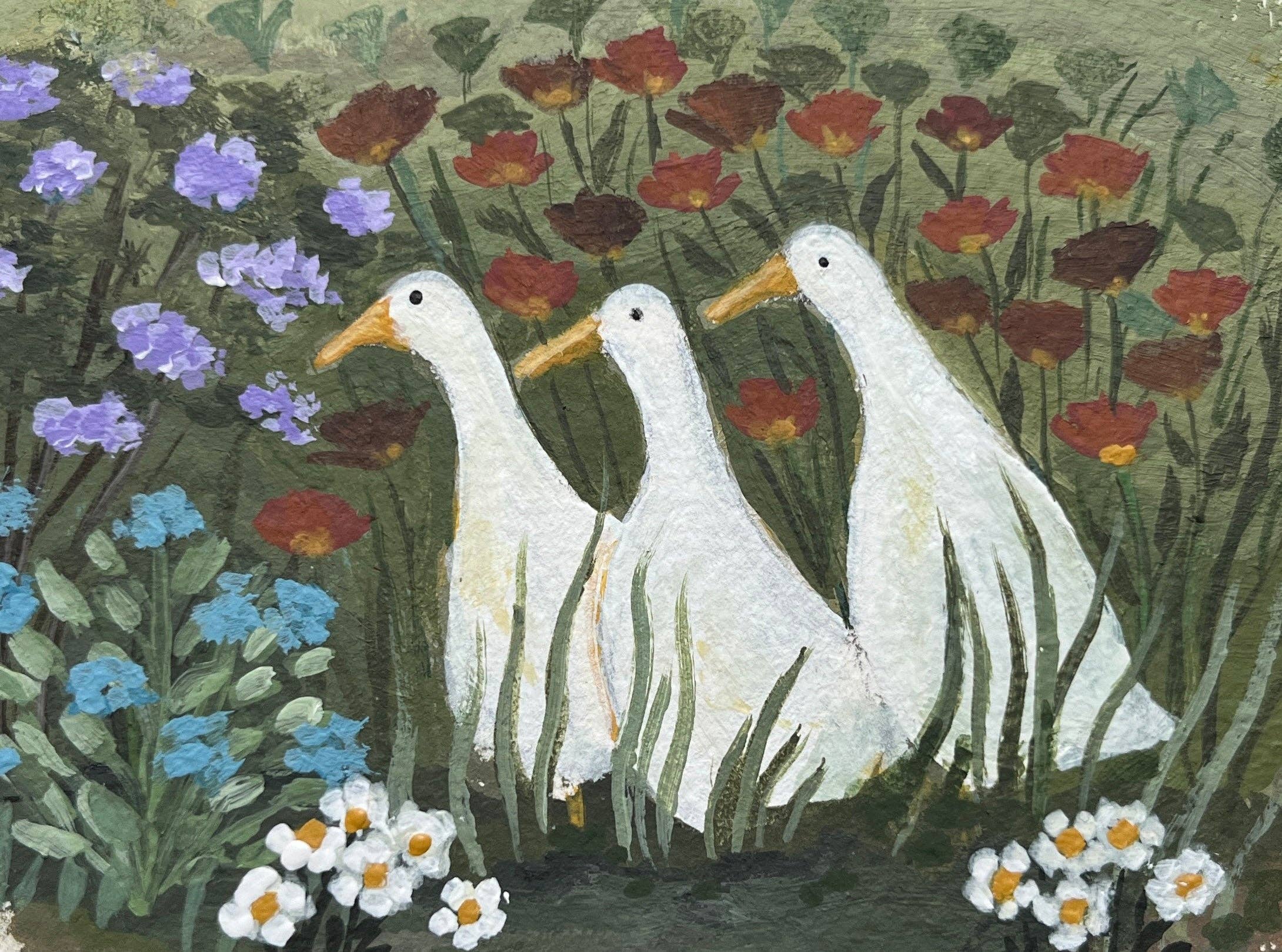 Megan Lindsey Illustration - Vente Affiche d'art - Impressions « Promenade dans le jardin »