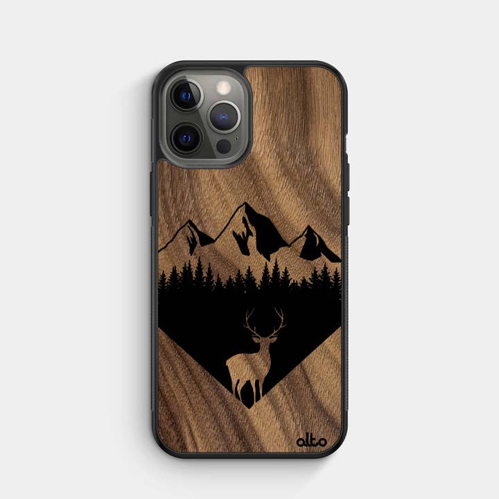 Walnussholz | Schützende iPhone-Schutzhülle - Backcountry für den Großhandel von Alto Collective