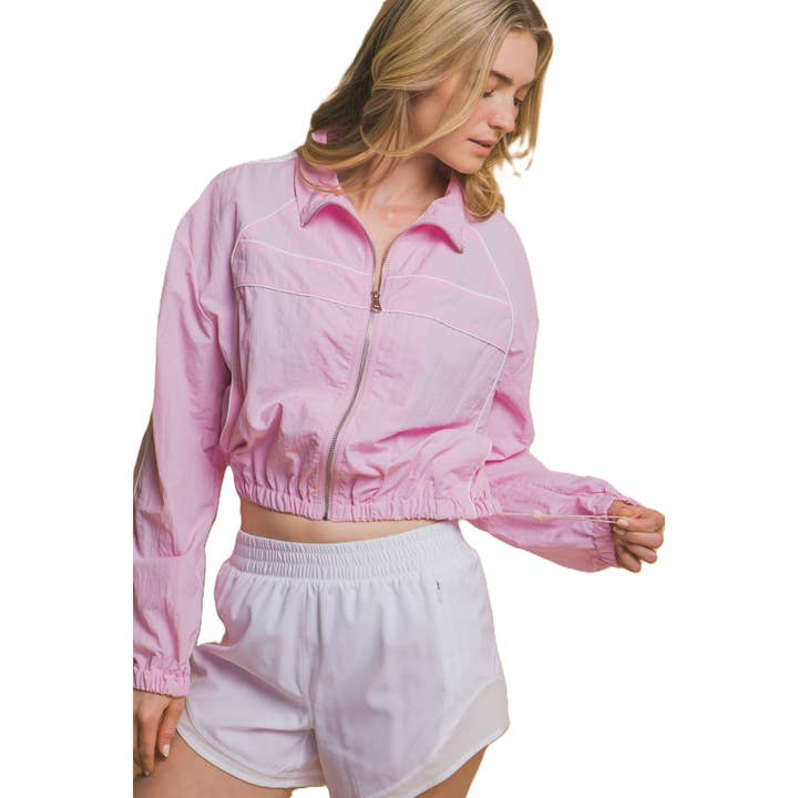 Sportieve Windjack met Zijstrepen voor wholesale door Apolline