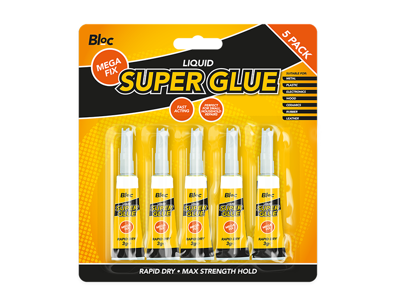 LMT-UK – wholesale Glue – Super Glue 3g 5pk0