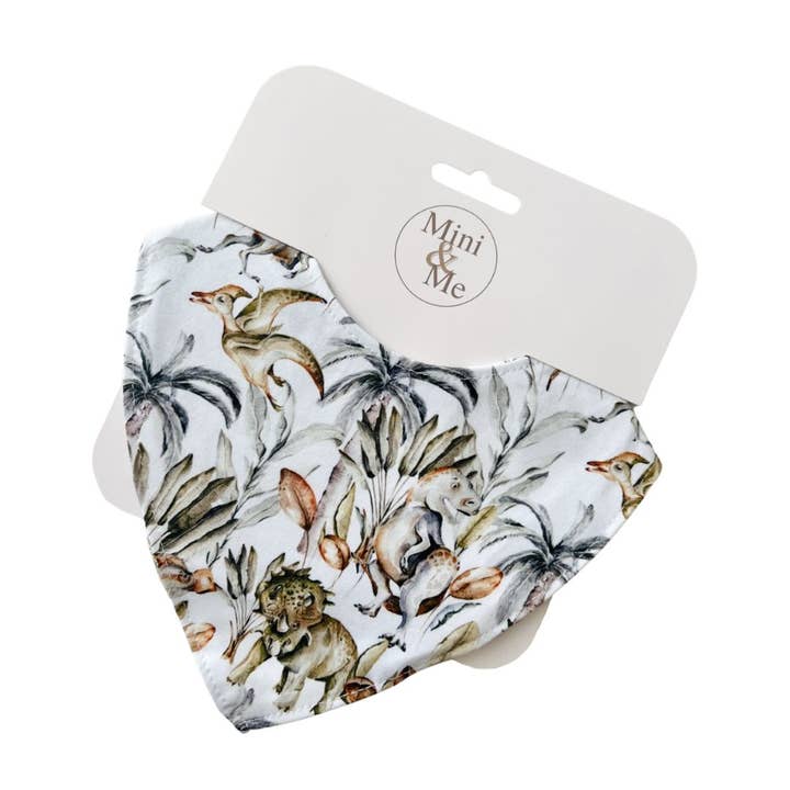 Cuddle Bug & Co – Engroshandel Hagesmæk - Baby – Mini & Me Vandtæt Dribble-hagesmæk Jurassic