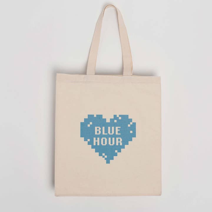 Blue Hour Inspired Tote Bag for wholesale by RM Design Studio