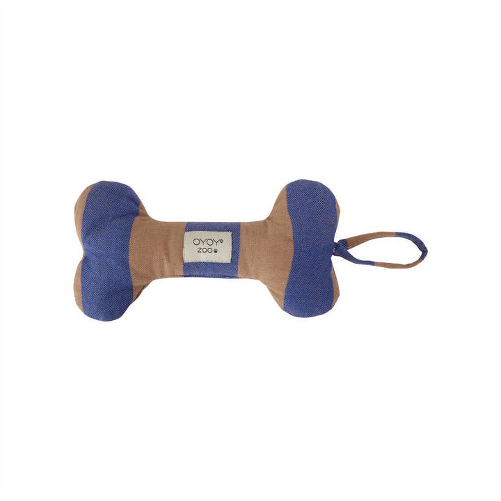 OYOY LIVING DESIGN - Wholesale Pet Toy - Dog - Ashi Dog Toy Small - Caramel/Blue