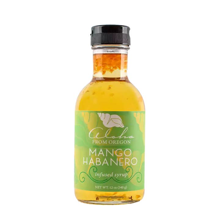 Mango Habanero Syrup for wholesale by Aloha From Oregon