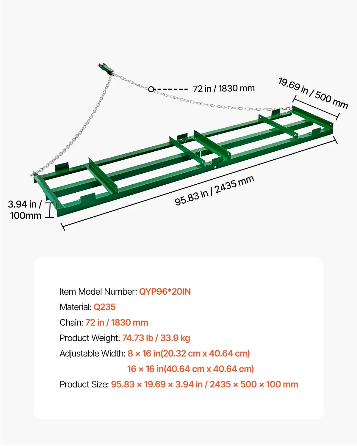 VEVOR – wholesale Trädgårdsverktyg – QYP9620TUMLAWIX1V0 #16