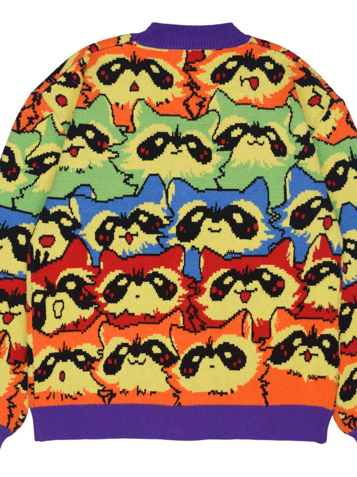 Steady Hands - Vendita all'ingrosso Cardigan - Donna - Cardigan Procione Arcobaleno1