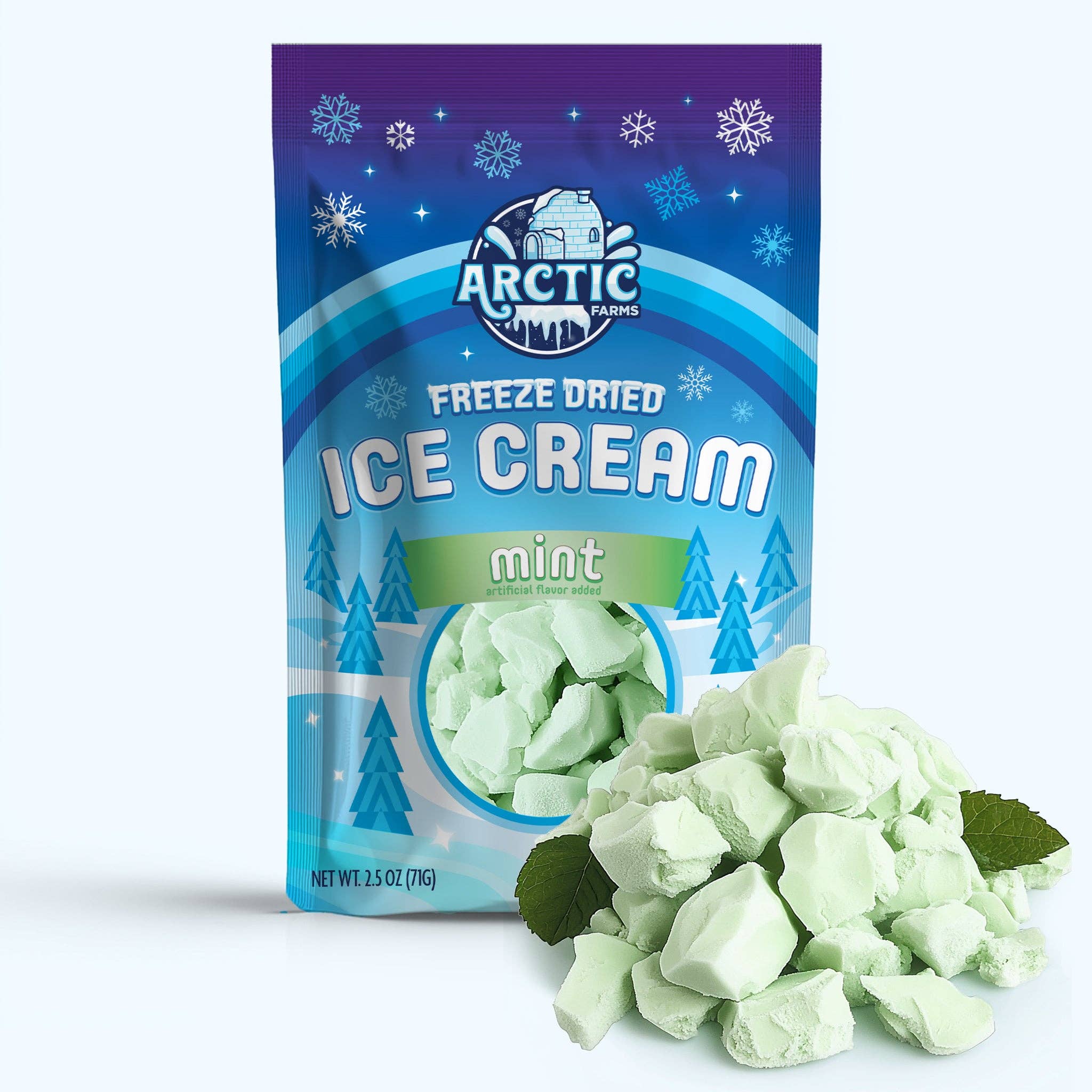 Arctic Farms – Sorvete/gelado por atacado – Gelado Liofilizado Que Não Derrete (Bits) (2,5 oz)21