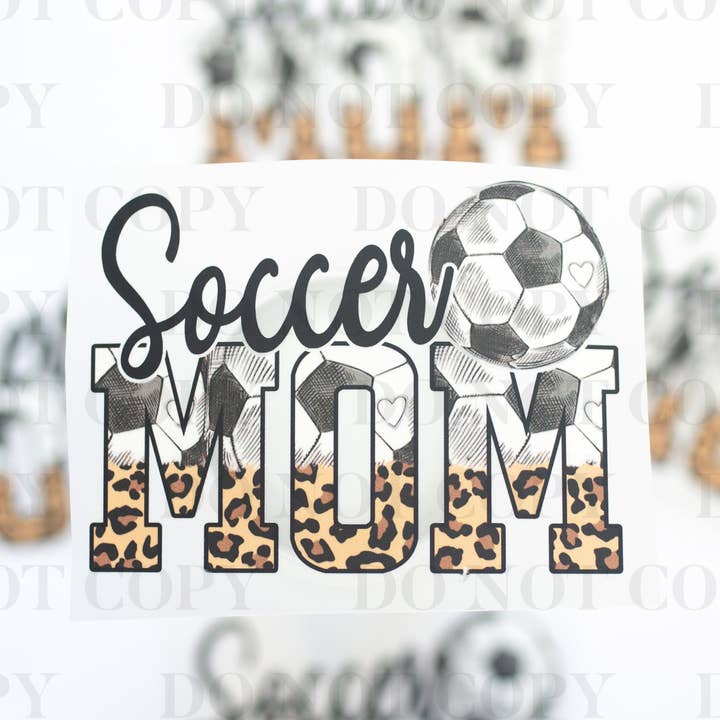 Transfert DTF Soccer Mom pour la vente par tee and shirts