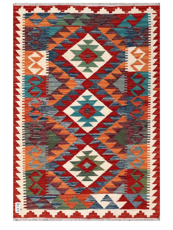 Tappeto Kilim Maimana Afghanistan - 122 x 81 cm per la vendita all'ingrosso da parte di Imaco Rugs