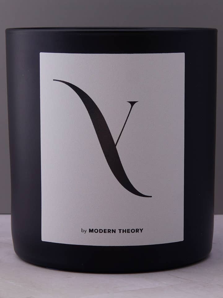 V - MONOGRAM Candle for wholesale by Modern Theory