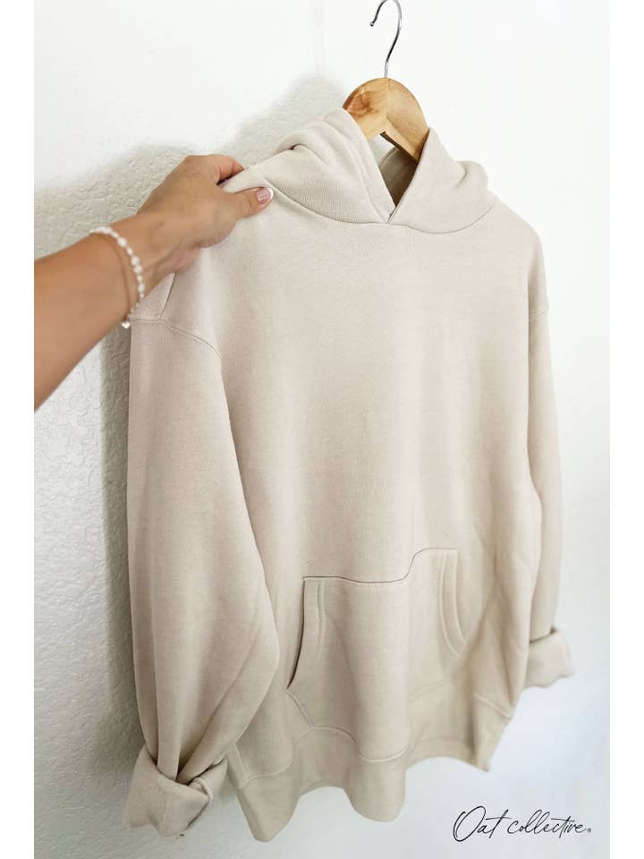 OAT COLLECTIVE - Wholesale Hoodie - Women's - Premium Basic Hoodie Pullover Sweatshirt4