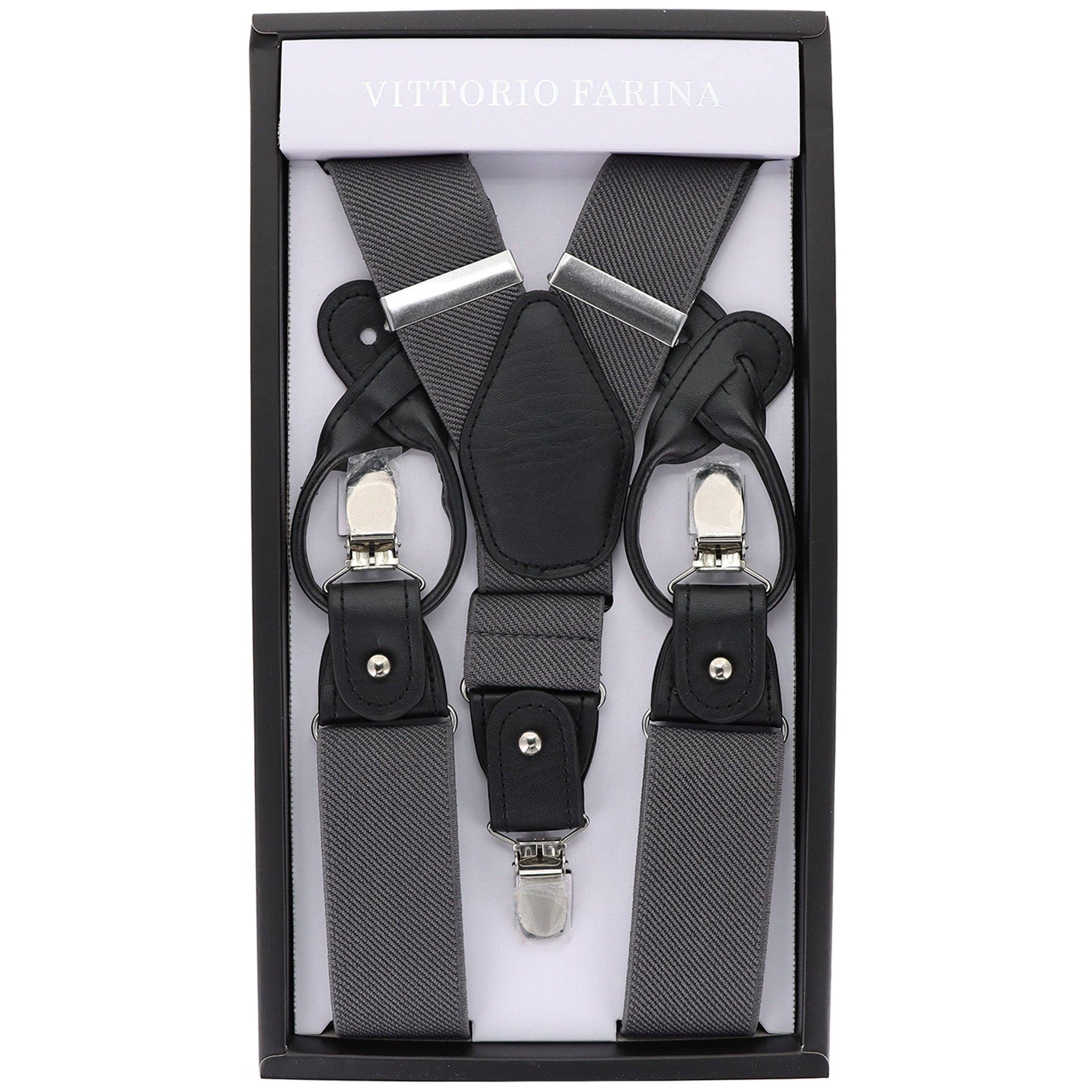 Dubal Brothers - Wholesale Suspenders - Men's - Vittorio Farina Men's Vibrant Colorful Convertible Suspender by Classy Cufflinks20