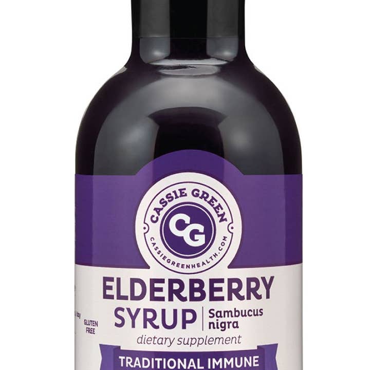 Cassie Green Health - Wholesale Oral Supplement/Vitamin - Cassie Green Health Elderberry Syrup 12oz