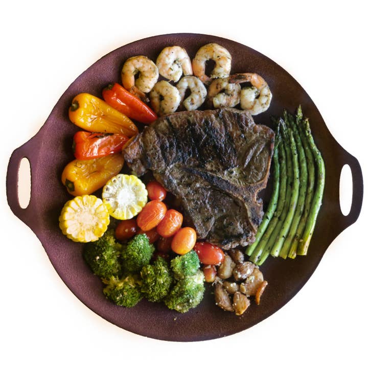 TECHEF - 14-inch Nonstick Round Griddle Grill Pan for Korean BBQ for wholesale by TECHEF