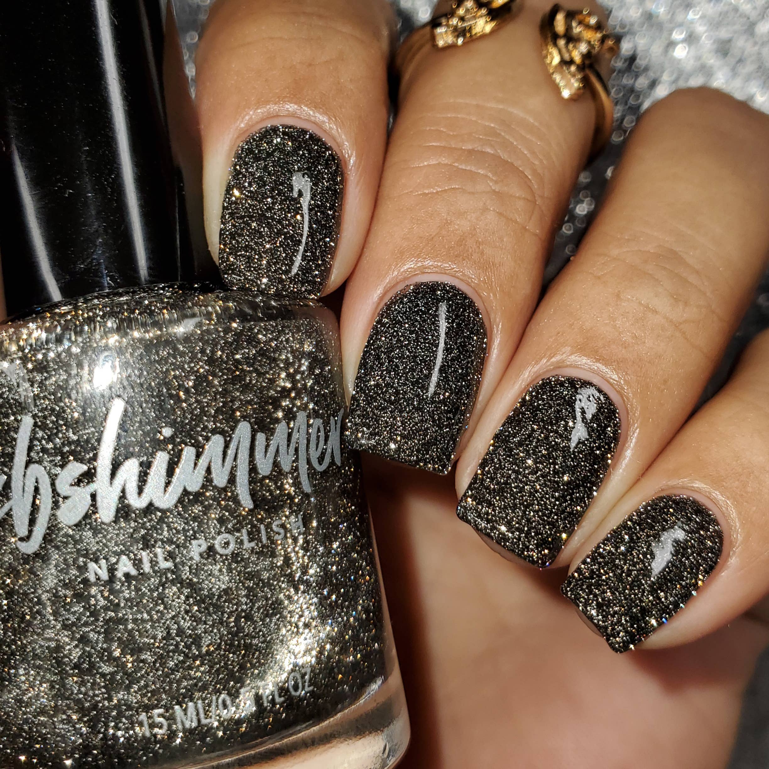 KBShimmer - Wholesale Nail Polish - After Midnight Reflective Nail Polish4