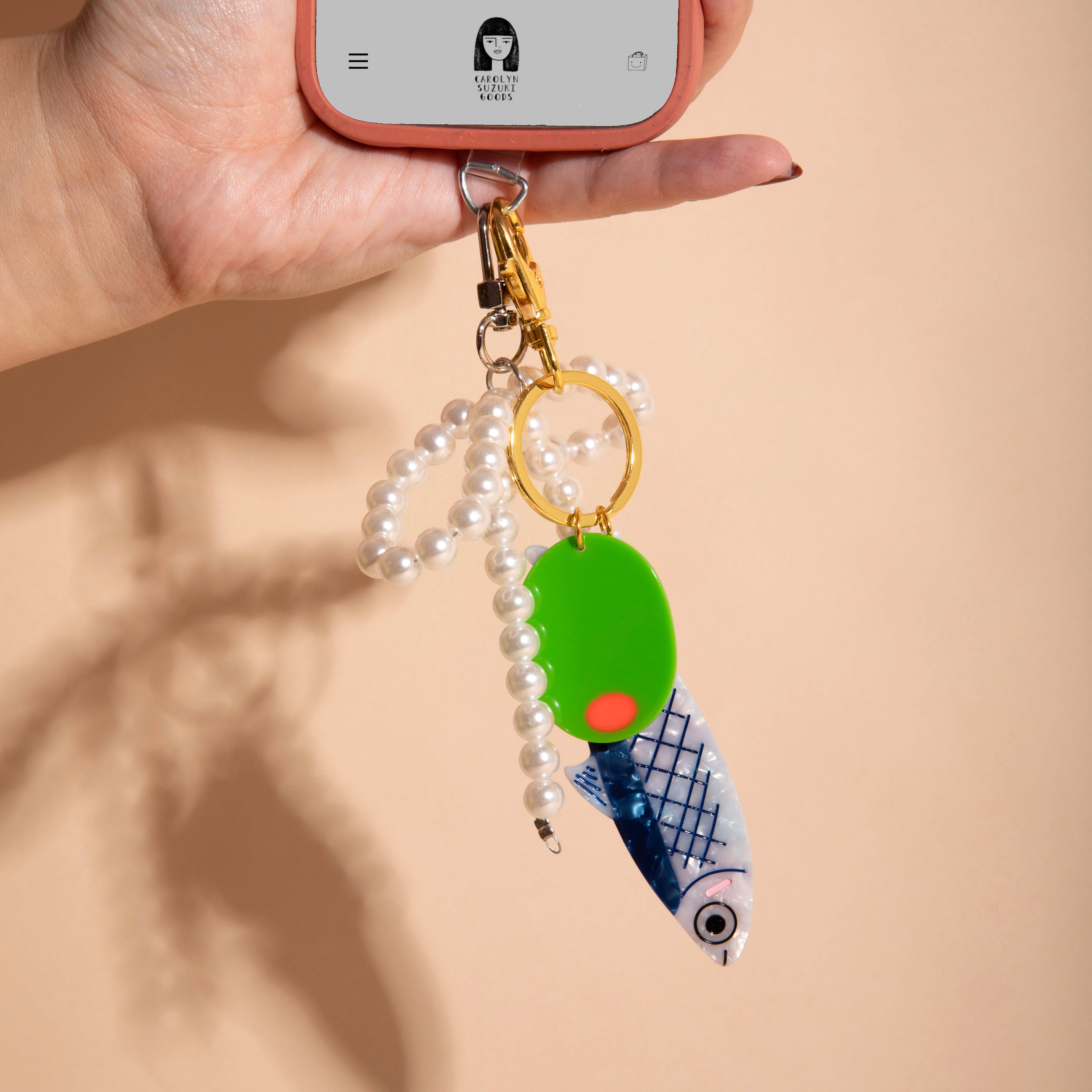 Carolyn Suzuki - Wholesale Keychain - Women's - OLIVE N CHOVY - Charm2