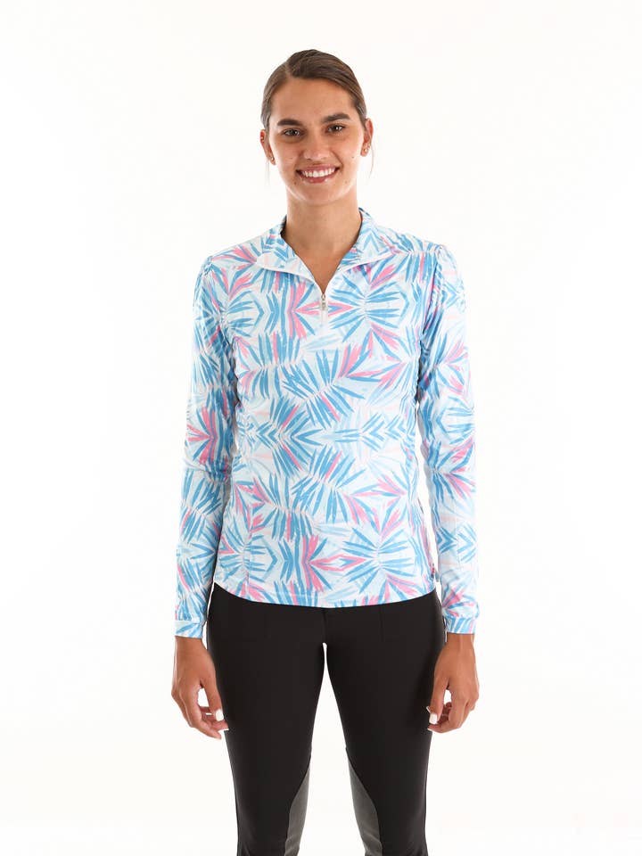 Sun Shirt Palm/Riding Shirt for wholesale by All Things Equestrian