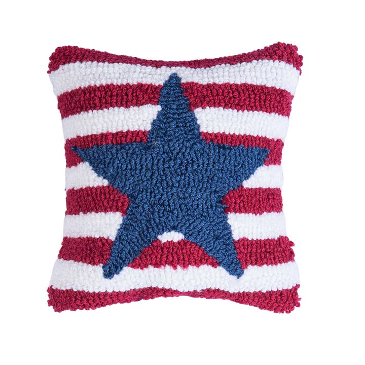 C&F Home - Wholesale Throw/Decorative Pillow - Patriotic Stars & Stripes 4th Of July Throw Pillow