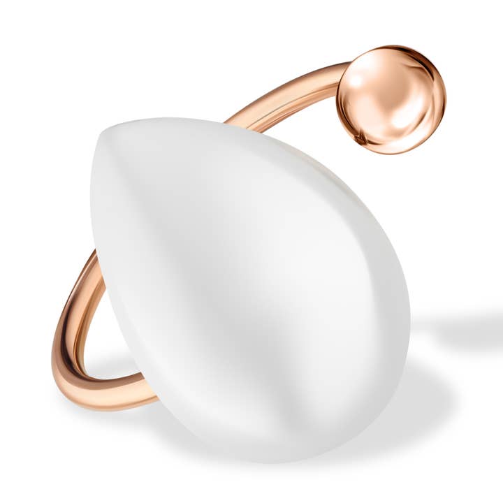 Marry Yourself Ring - Pearl for wholesale by Rejected Hearts Club