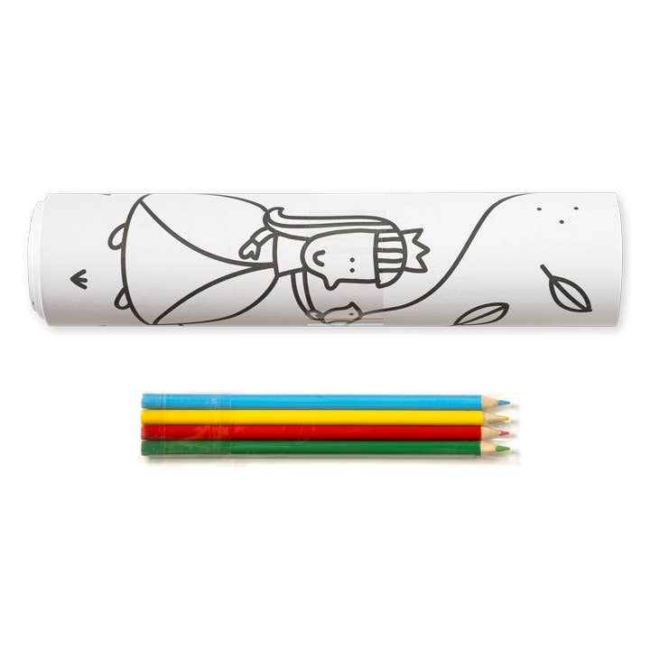 Edicare Editora, Lda. - Wholesale Coloring & Activity Book - Kids & Baby - UNROLL - PRINCESSES2