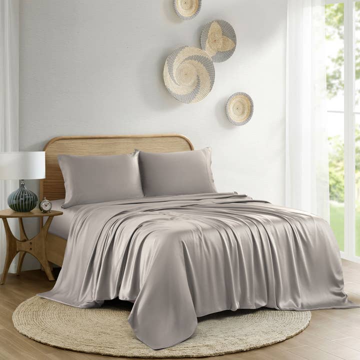 LivingTaste Home Inc - Wholesale Sheet Set - Tencel Bed Sheet 4-Piece Set1