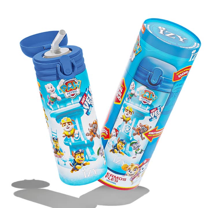 IZY Bottles - Wholesale Water Bottle - Kids Thermos Bottle Paw Patrol Refresh Blue Insulated Water