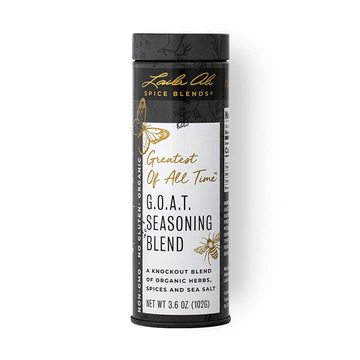 G.O.A.T. Seasoning Blend for wholesale by Laila Ali Spice Blends