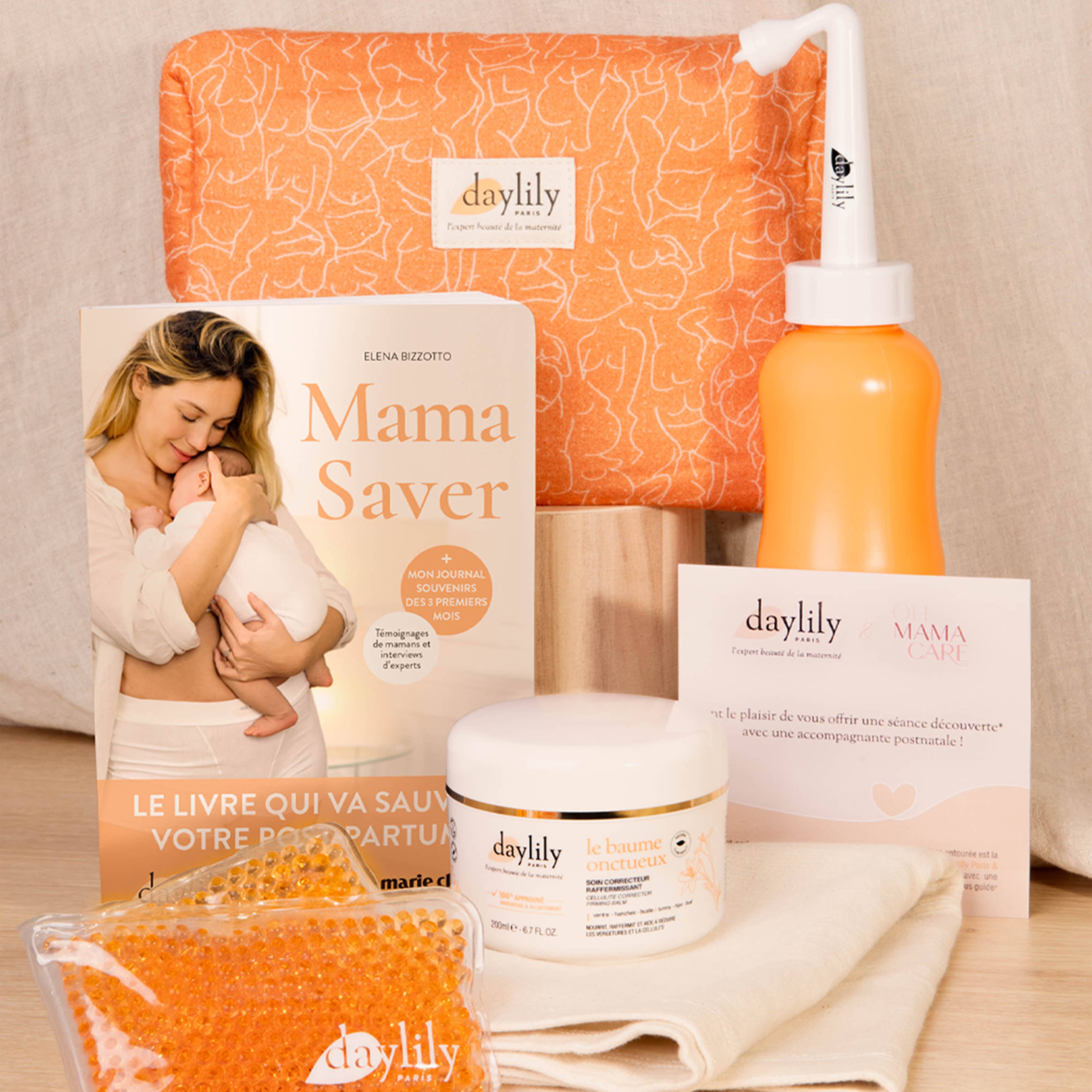 Daylily Paris - Vendita all'ingrosso Set/confezione regalo per neomamme - Mama Saver - Il kit completo per il post-parto1