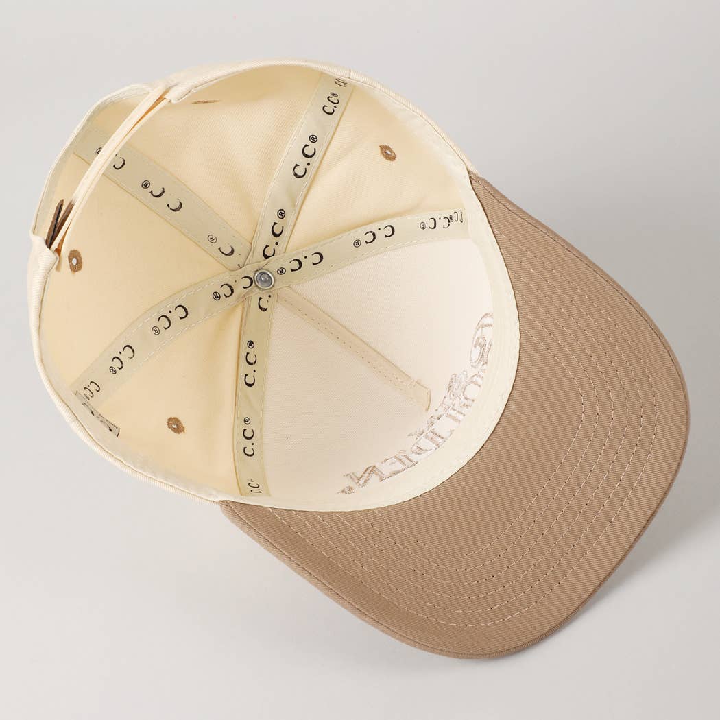 Fashion City - Vente Casquette de camionneur – femme - Casquette Trucker Brodée Stay Golden Sunshine Club4